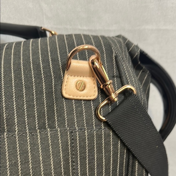 Vince Camuto Gray and Rose Gold Weekender Bag - Picture 8 of 14